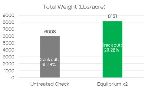 Experience of the use of Equilibrium in almond trees in the United States Results Monterrey 1