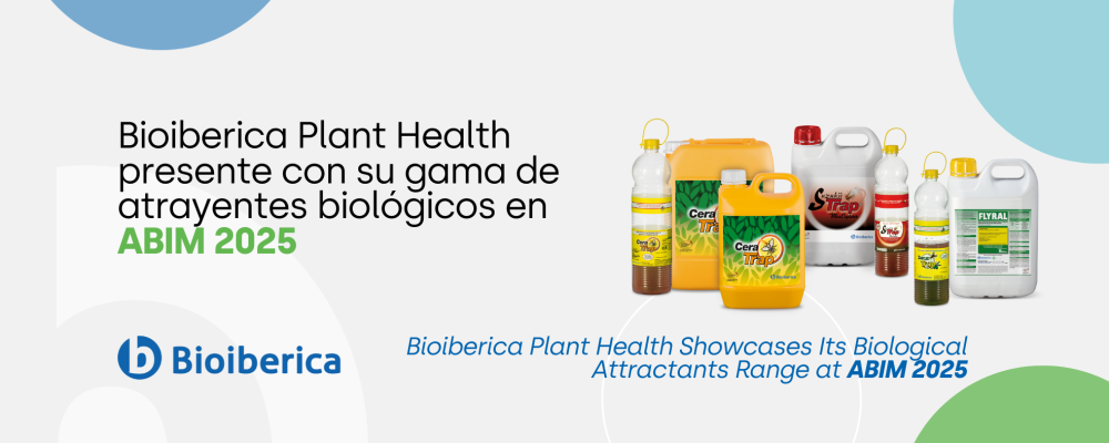 Bioiberica Plant Health presente con su gama de atrayentes biológicos en ABIM 2025
