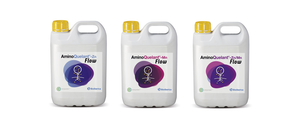 Bioiberica launches the new range, AminoQuelant® Flow, in the form of a concentrated suspension of L-α-amino acids, for stress deficiency in crops