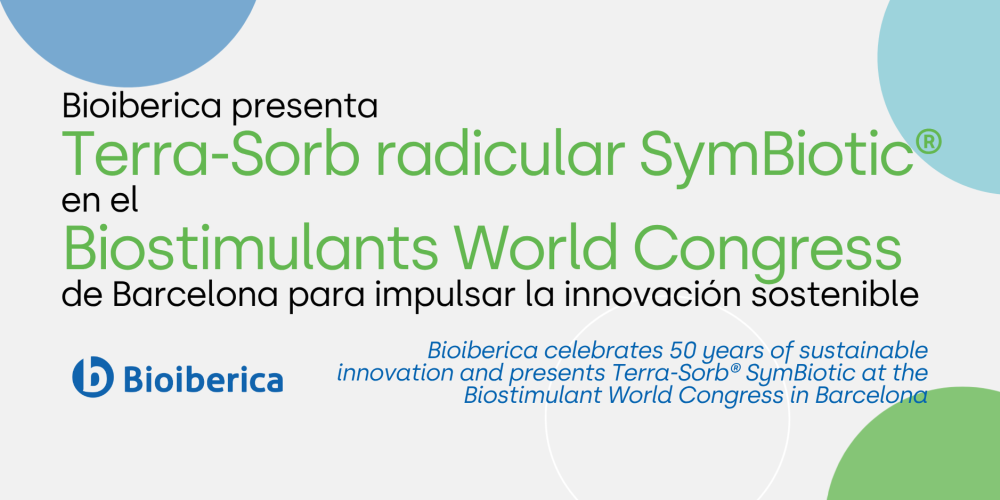 Bioiberica presenta Terra-Sorb radicular SymBiotic® en el Biostimulant World Congress de Barcelona para impulsar la innovación sostenible Bioiberica presenta Terra-Sorb radicular SymBiotic® en el Biostimulant World Congress de Barcelona para impulsar la innovación sostenible