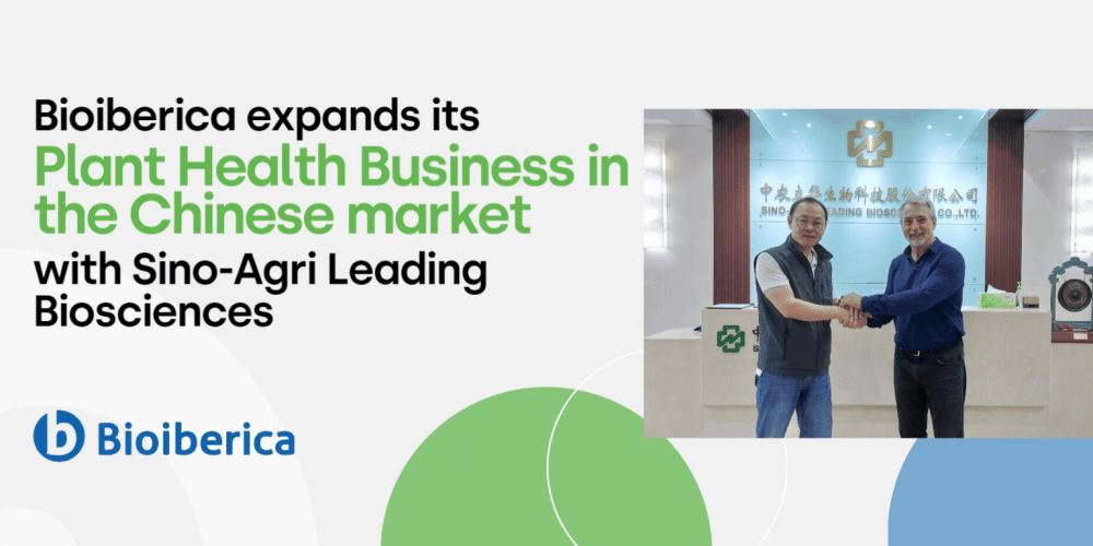 Bioiberica amplía su negocio en Salud Vegetal en el mercado chino de la mano de Sino-Agri Leading Biosciences Bioiberica amplía su negocio en Salud Vegetal en el mercado chino de la mano de Sino-Agri Leading Biosciences
