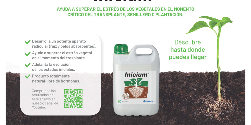 Ensayo demostrativo de las propiedades del biostimulante peptídico Inicium® Ensayo demostrativo de las propiedades del biostimulante peptídico Inicium®
